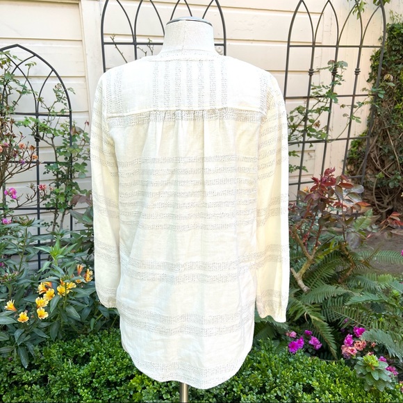 *SOLD* Lou & Grey Striped Bib Tunic Sz XS - Picture 3 of 11